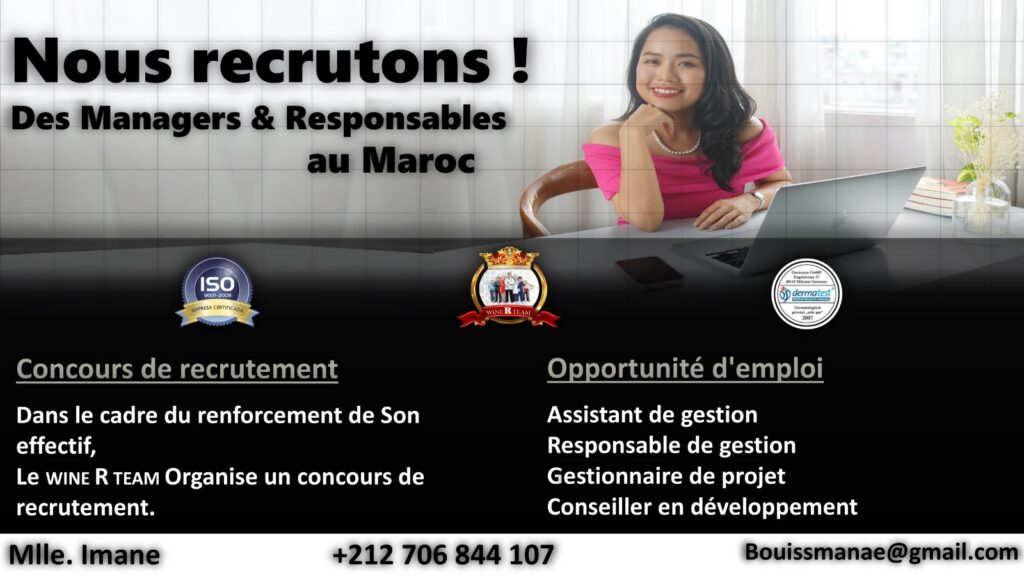 Opportunitè d’affaires à distance