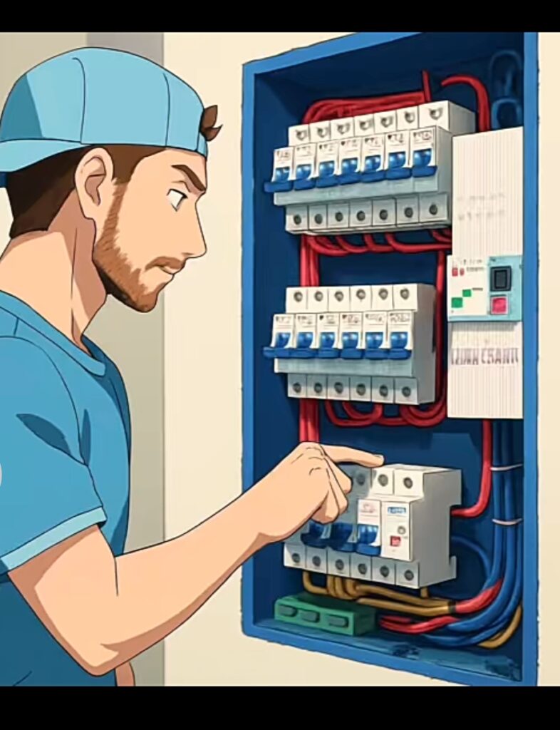 كهربائي جميع لخدمات électricité
